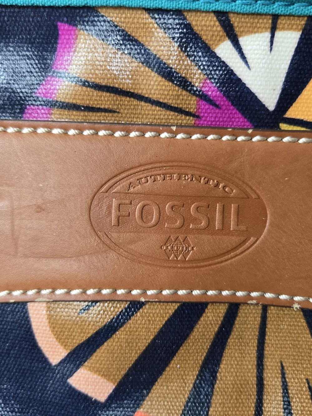 Fossil bright floral
